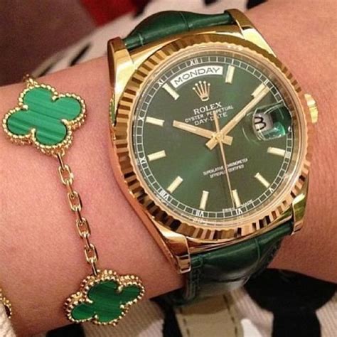 rolex and van cleef bracelet